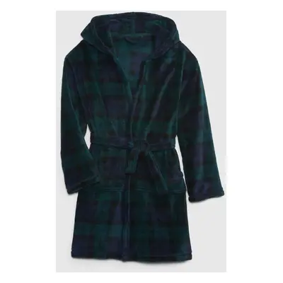 GAP Kids Checkered Bathrobe - Boys