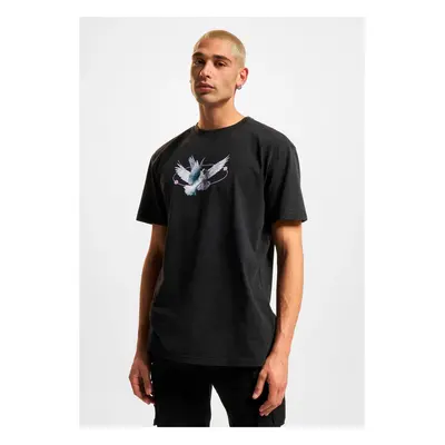 Vive la Liberte Oversize Tee Black Acid Wash