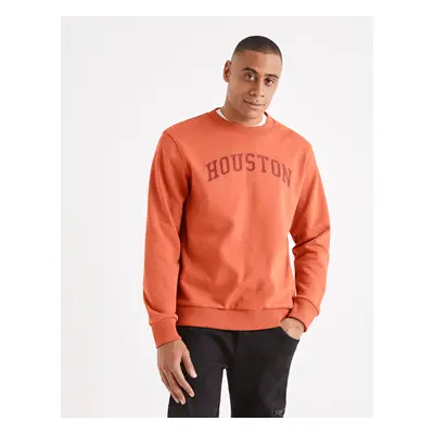 Celio Sweatshirt Beprice Inscription Houston - Men