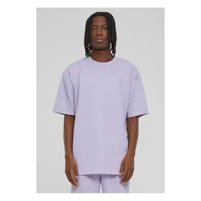 Men's Light Terry T-Shirt Crew - Purple