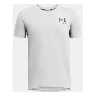 Under Armour T-Shirt UA B SPORTSTYLE LEFT CHEST SS-GRY - Boys