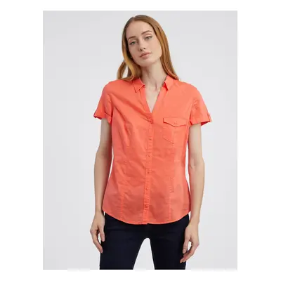 Orange Women's Blouse CAMAIEU - Women's