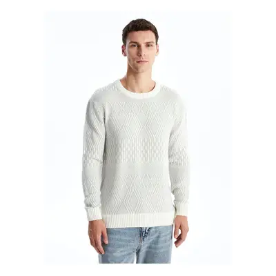 LC Waikiki Crew Neck Long Sleeve Men's Knitwear Sweater