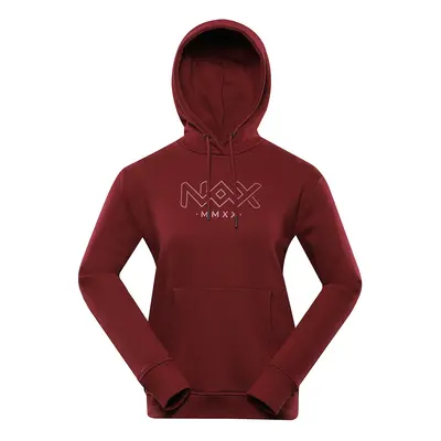 Women's nax sweatshirt NAX WERENA port wine