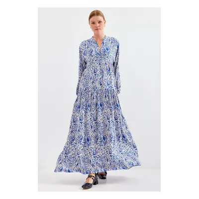 Bigdart Authentic Patterned Dress - K. Saks