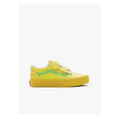 Yellow Kids Sneakers VANS Old Skool - Boys