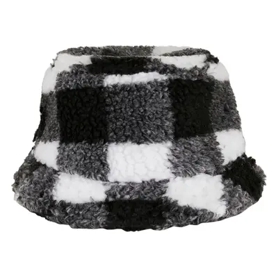 Sherpa Check Bucket Hat White/Black