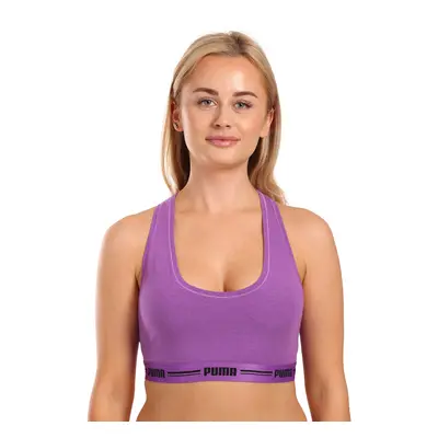 Women's sports bra Puma purple