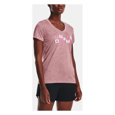 Under Armour T-Shirt Tech Twist Graphic SSV-PNK - Women