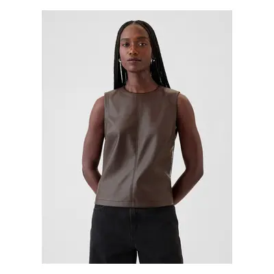 GAP Faux leather top - Women's