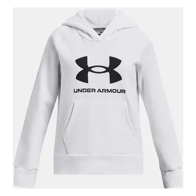 Under Armour Sweatshirt UA Rival Fleece BL Hoodie-WHT - Girls