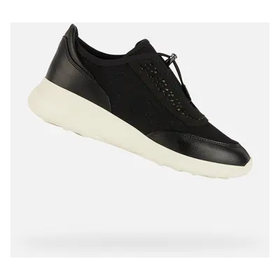 Black women's sneakers Geox Alleniee - Women's