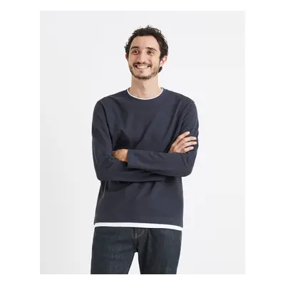 Celio T-Shirt Velayer With Long Sleeves - Men