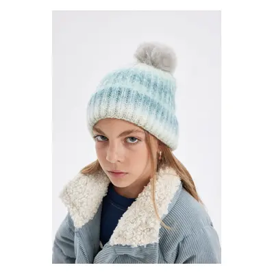 DEFACTO Girl Gradient Pompom Beanie