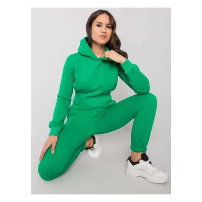 Green sweatshirt with Ambretta trousers