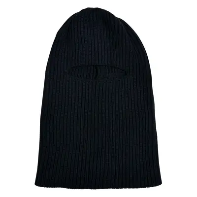 Knitted navy balaclava