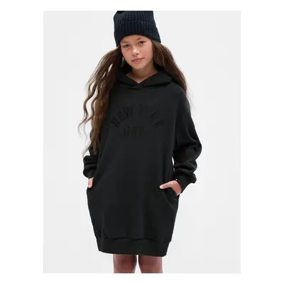 GAP Kids Sweatshirt Dress with Logo - Girls