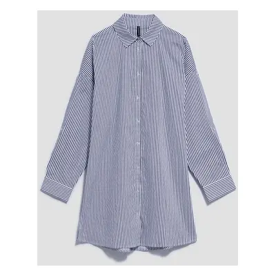 WOMEN'S SHIRT L-KO-4016 BÍLÁ_NAVY