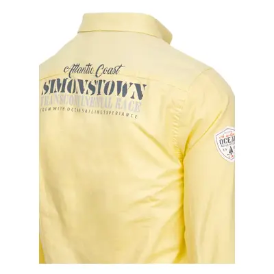 Men's Yellow Dstreet Shirt