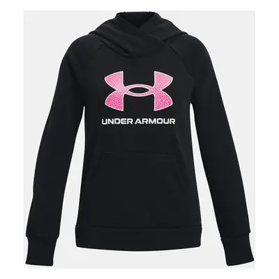 Under Armour Sweatshirt Rival Fleece BL Hoodie-BLK - Girls