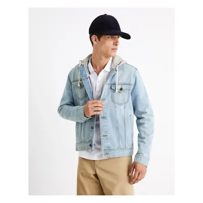 Celio Cudenshood Denim Jacket - Men