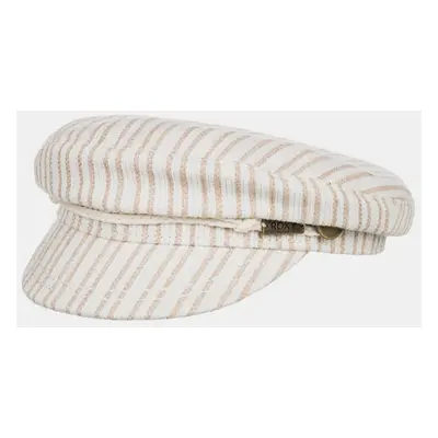 Cream Striped Cap Roxy - Women