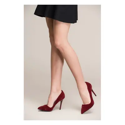 Fox Shoes Claret Red Women's Heeled Shoes