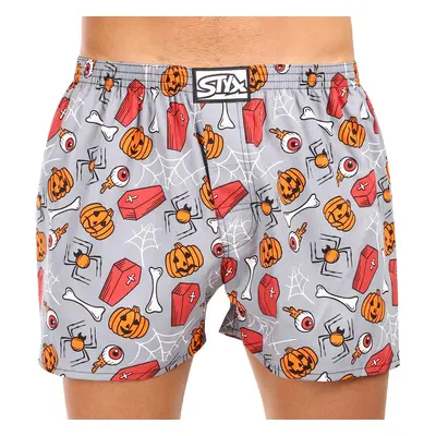 Men's Boxer Shorts Styx Art Classic Rubber Oversized Halloween Coffins