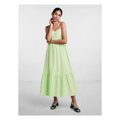 Light Green Women's Maxi Dress Pieces Louise - Women's