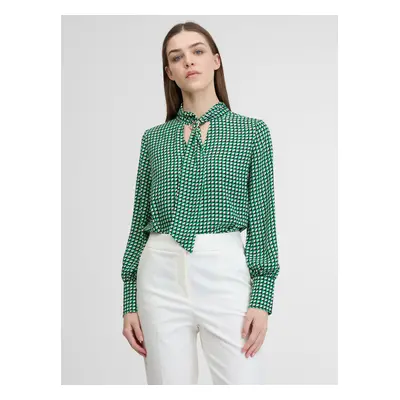 Green Women's patterned blouse ORSAY - Ladies