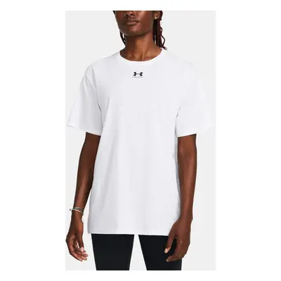 Under Armour Campus Oversize T-Shirt SS-WHT - Women