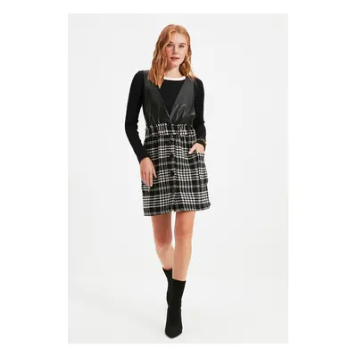 Női ruha Trendyol Plaid