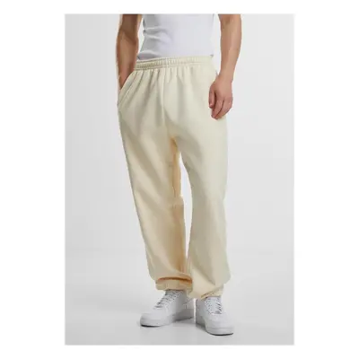 Men's basic sweatpants Fluffy cream