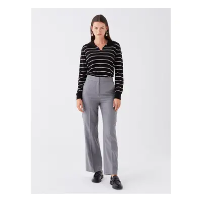 LC Waikiki Standard Fit Straight Wide Leg Women's Trousers