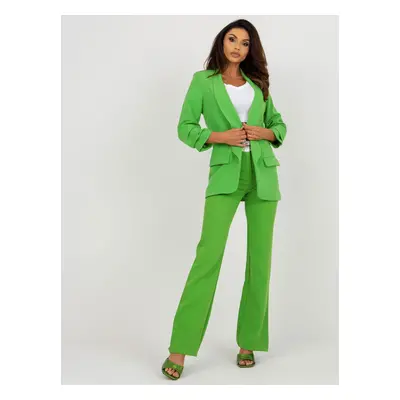 Light green women's blazer by Adela