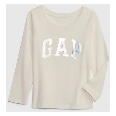 GAP Children's T-shirt with metallic logo - Girls