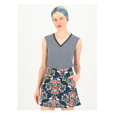 Dark blue Ladies Floral Skirt Blutsgeschwister - Ladies