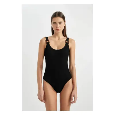 DEFACTO Women's Swimsuit Black T8005az/bk81