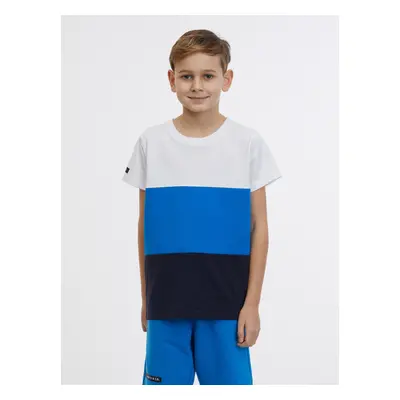 Blue and white boys' T-shirt SAM Jabba