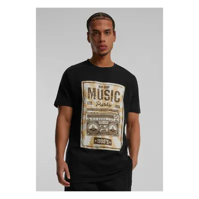 Retro Boom Tee Black