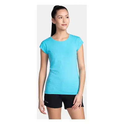 Women's cotton T-shirt Kilpi PROMO-W Blue