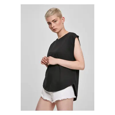 Women's Basic Shaped T-shirt in black