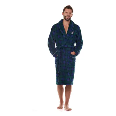 Hero Long Dark Blue Dark Blue Bathrobe