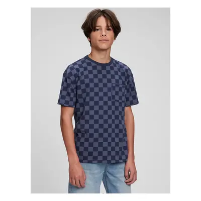 GAP Teen T-shirt organic chessboard - Boys