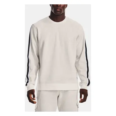 Under Armour Sweatshirt UA Essential Heritge Flc Crw-WHT - Mens