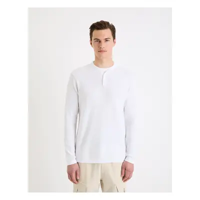 Celio Henley Genicolo Sweater - Men's