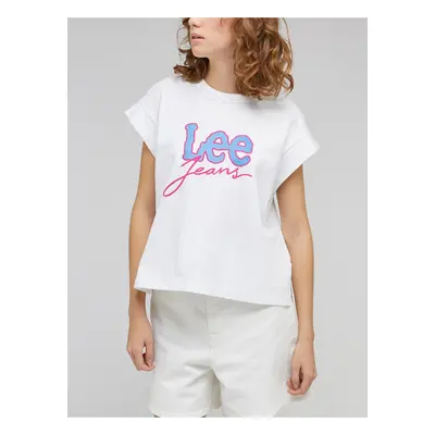 White Women's T-Shirt Lee - Women