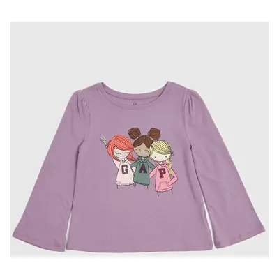 GAP Children's T-shirt with print - Girls