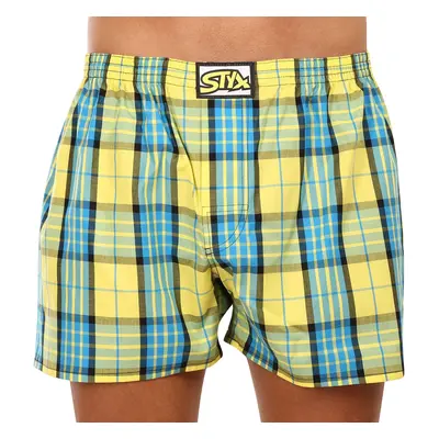 Men's briefs Styx classic rubber oversized multicolor