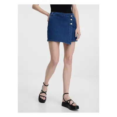 Orsay Blue Women's Denim Shorts - Women's